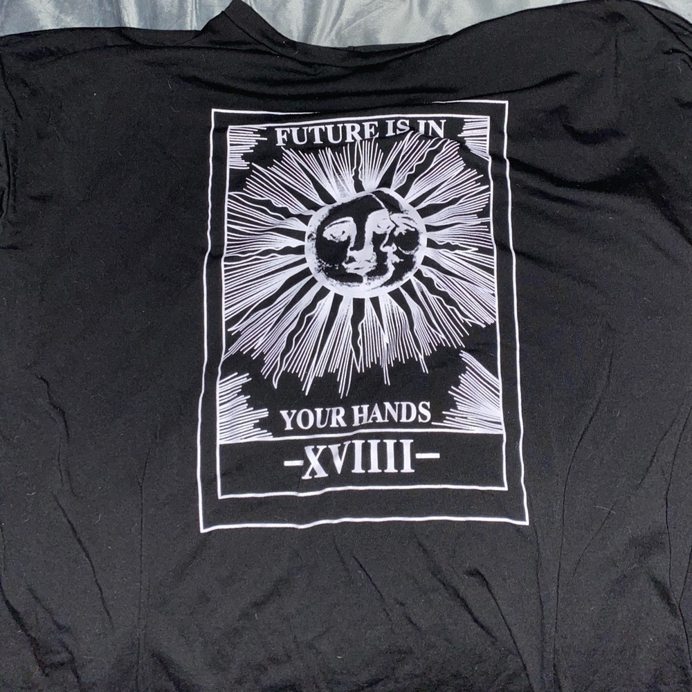 SHEIN Oversized Moon Sun Shirt
